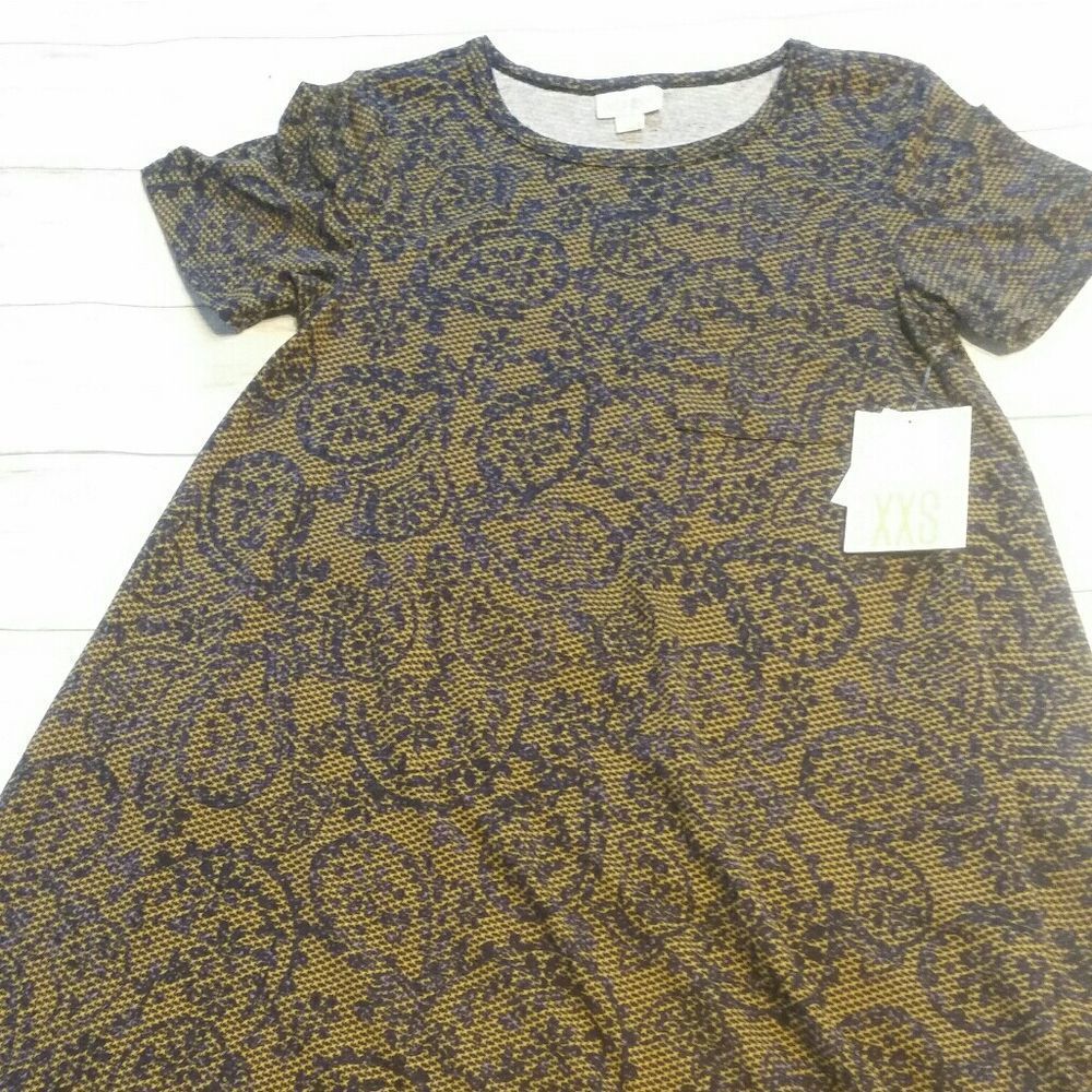 Bnwt Lularoe xxs Paisley Carly
